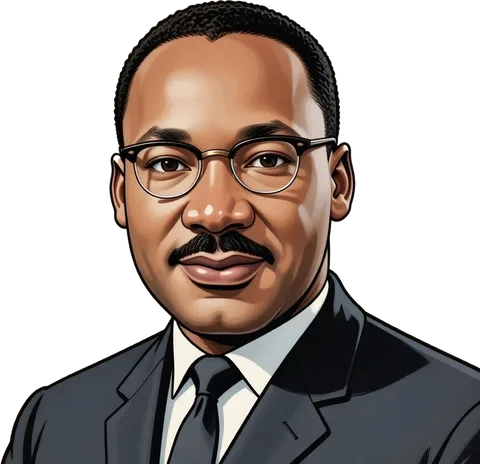 Portrait of Martin Luther King Jr.